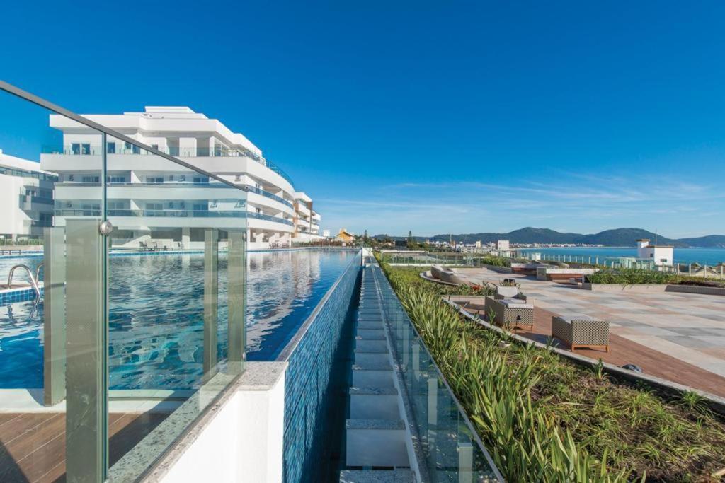 Apartamento Maravilhoso Com Piscina E Vista Mar Mirante Home Club Florianópolis Dış mekan fotoğraf